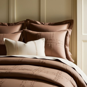 Tufted Mocha Bedding