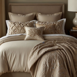 Luxury Taupe Bedding